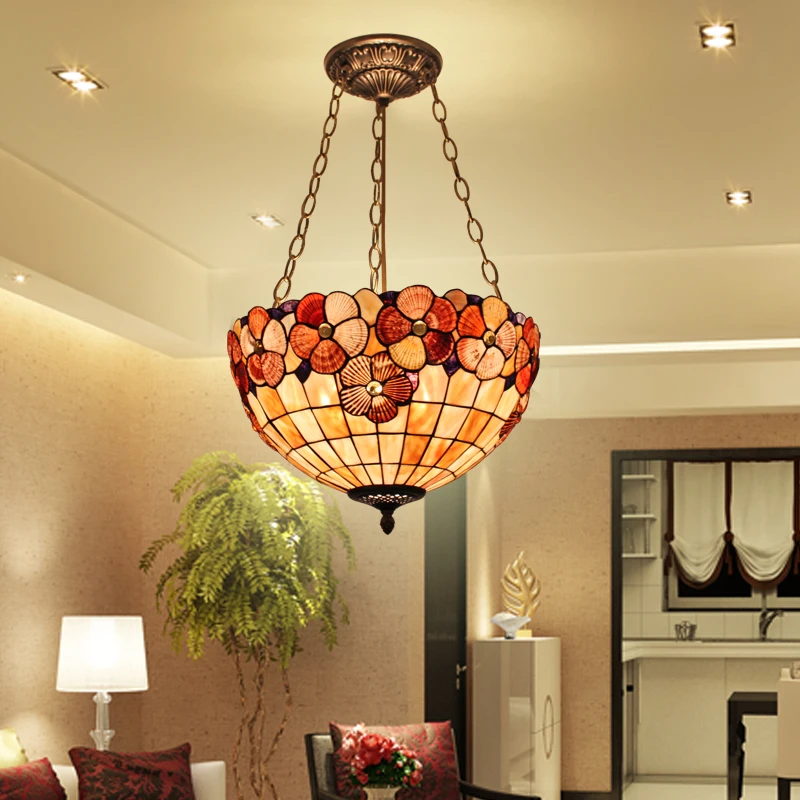 

Single head home garden lighting lamp lighting lamp bedroom study Yang dining-room lamp shell garden lamp