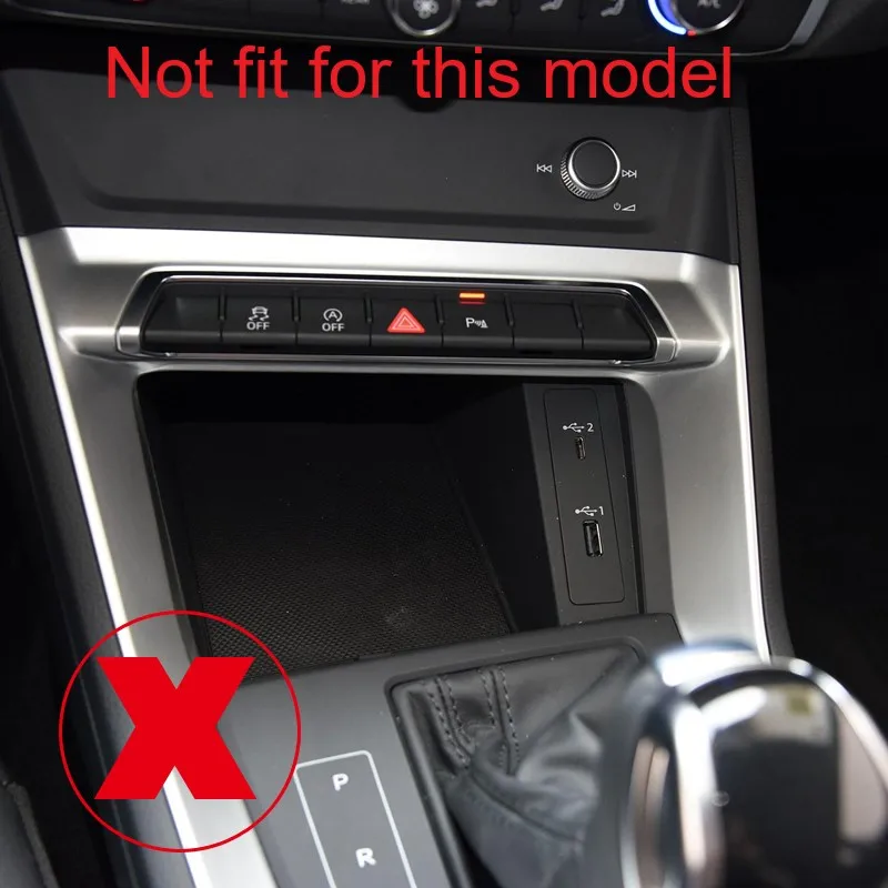 Подходит для Audi Q3 F3 автомобильный Стайлинг ABS внешняя панель переключения передач рамка Крышка отделка 1 шт. аксессуары левый руль автомобиля