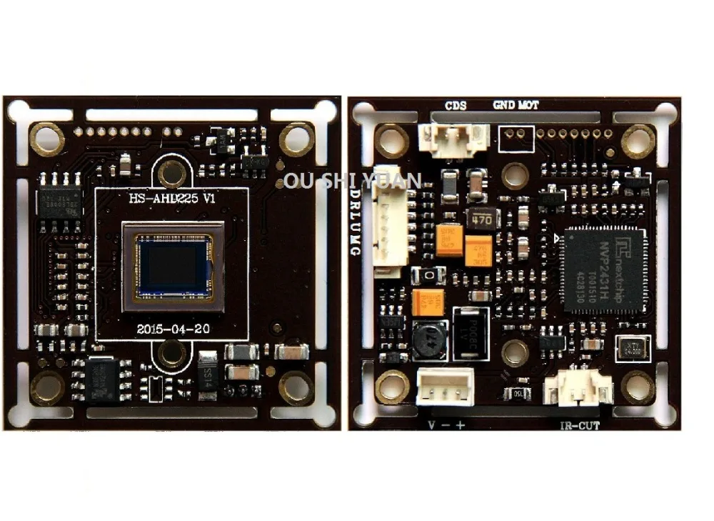 

CCTV AHD 1.3 Megapixel 960P Board Camera Module 1/3" CMOS NVP2431H + SONY IMX225 OSD Menu DIY Camera