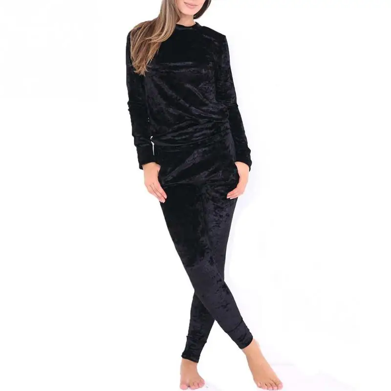 children's crushed velvet tracksuit