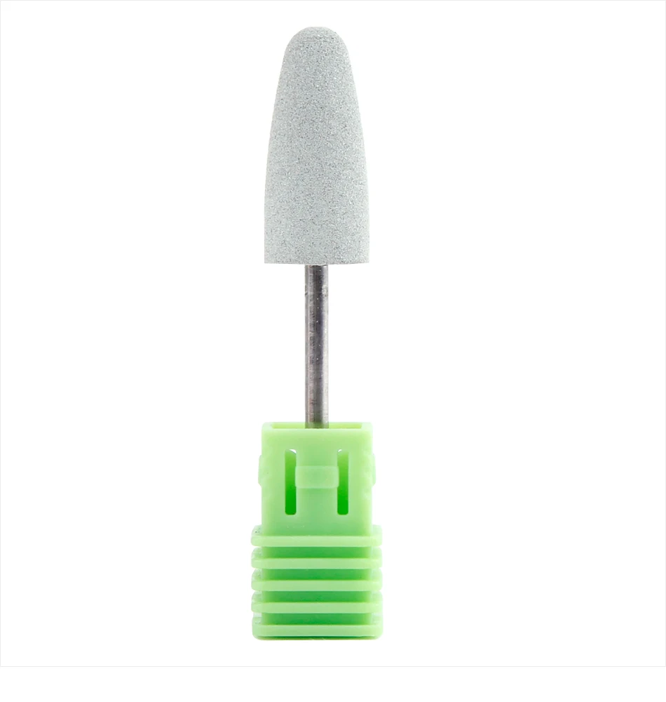 Силиконовый керамический сверло для ногтей полировщик для удаления резины Электрический Маникюрный станок Инструменты Фрезерный резак Griding буферная пилка для ногтей