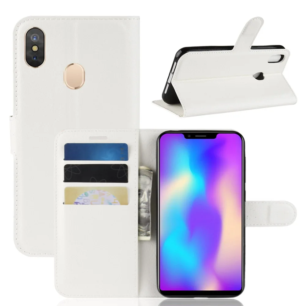 Роскошный кожаный флип чехол baisxst для Leagoo S9 книжка с подставкой телефона