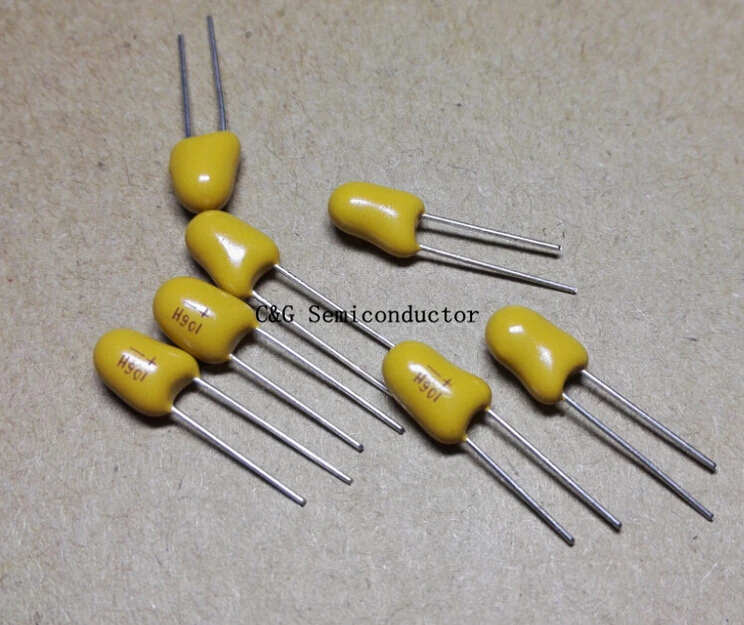 

10 PCS 25V 10UF 106 DIP2 tantalum capacitor DIP original