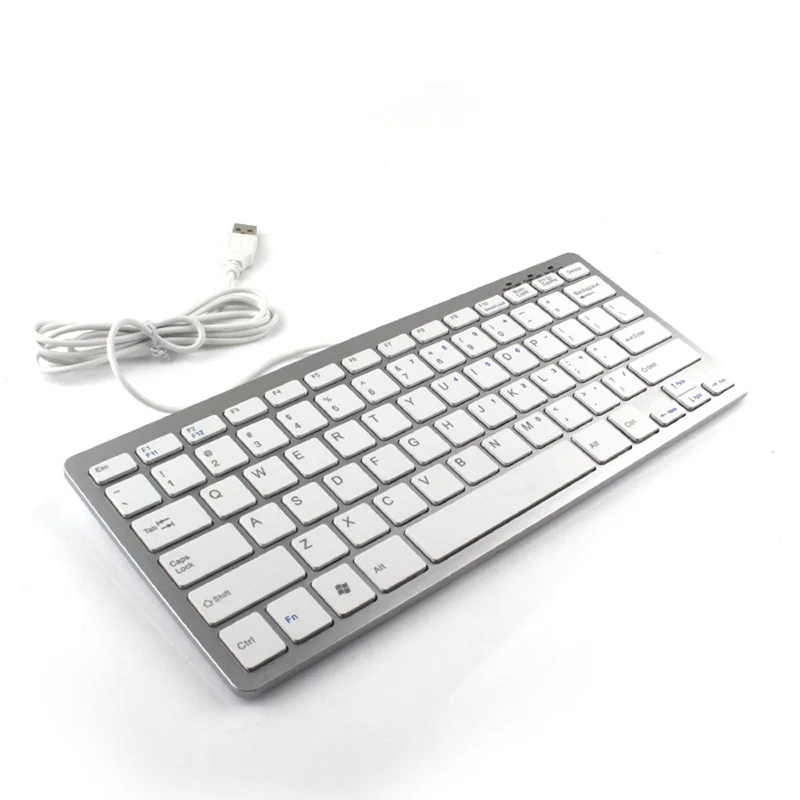 New Hot Sell 1 Piece Ultra-slim USB Wired Keyboard Mini Portable Plug and Play for Desktop Laptop Computer Pc | Компьютеры и офис