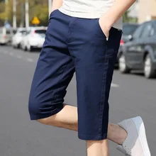 Новые повседневные Летние х/б мужские шорты до колена хлопчатобумажные брюки шорты винтажные повседневные мужские шорты пляжные шорты