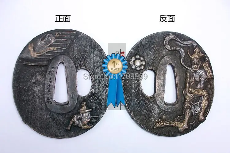 Хороший Сплав Tsuba Handguard для японских самураев катана Wakizashi Танто аксессуары мечей
