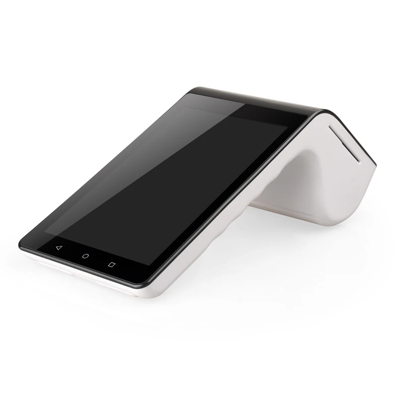 Ручной android 4G WIFI беспроводной POS сканер штрих кодов принтер чеков для малого