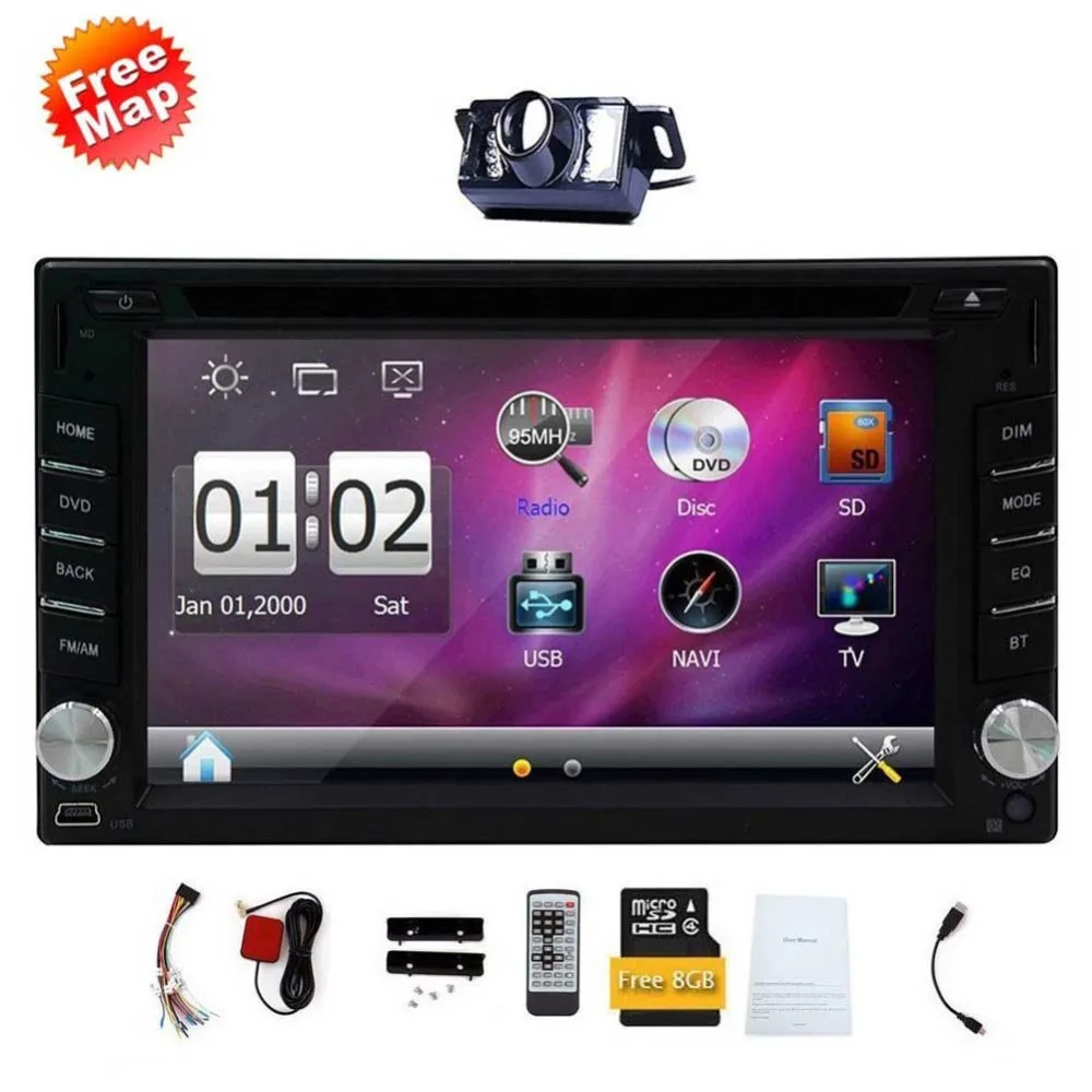 Perfect Car Multimedia Player two 2din radio steering-wheel tape recorder cassette player 2 din car GPS navigator Radio Rear View Camera 0 Perfect Car Multimedia Player two 2din radio steering-wheel tape recorder cassette player 2 din car GPS navigator Radio Rear View Camera 0