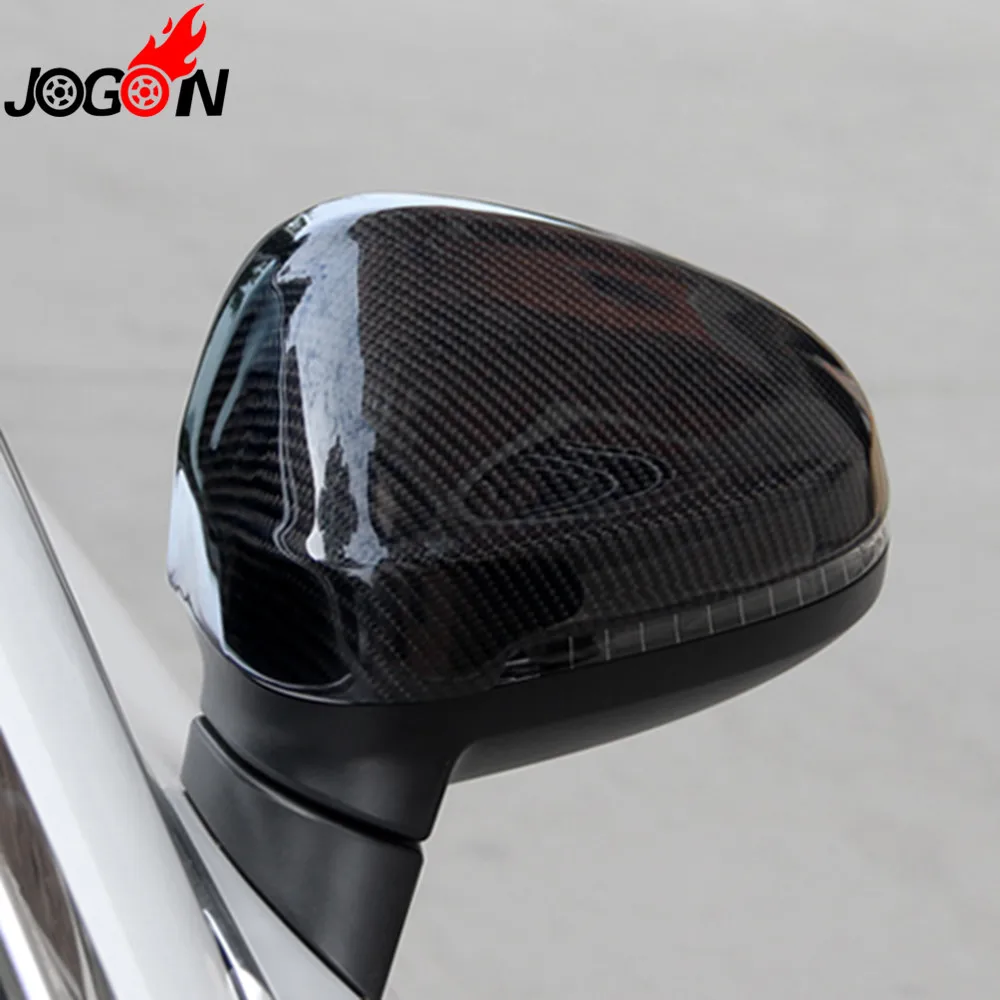 Стайлинга автомобилей углеродного волокна зеркало заднего вида Обложка для AUDI A4 A5 S4 S5 B9 Avant Allroad quattro Замена Стиль