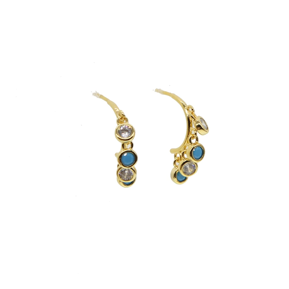 brass y earring (3)