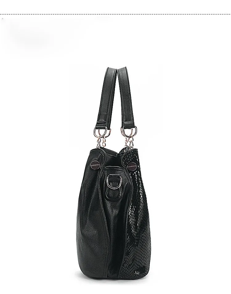 Роскошные брендовые дизайнерские женские кожаные сумки под змеиную кожу модные повседневные Большие женские сумки на плечо borsa donna grande