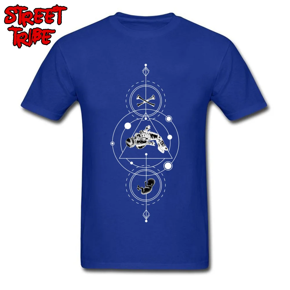 2001 A Space Odyssey -6617 Tshirts New Coming Short Sleeve Personalized All Cotton O Neck Mens Tops T Shirt T Shirt Lovers Day 2001 A Space Odyssey -6617 blue