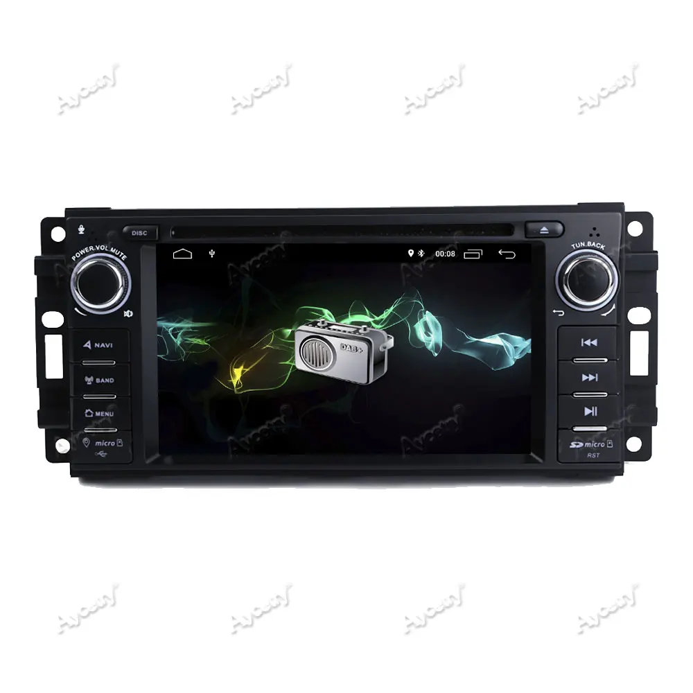 Excellent Android 9 Car Multimedia DVD Player Radio For Chrysler 300C jeep Compass/Dodge/Grand Cherokee GPS Navigation stereo FM obd2 DSP 6