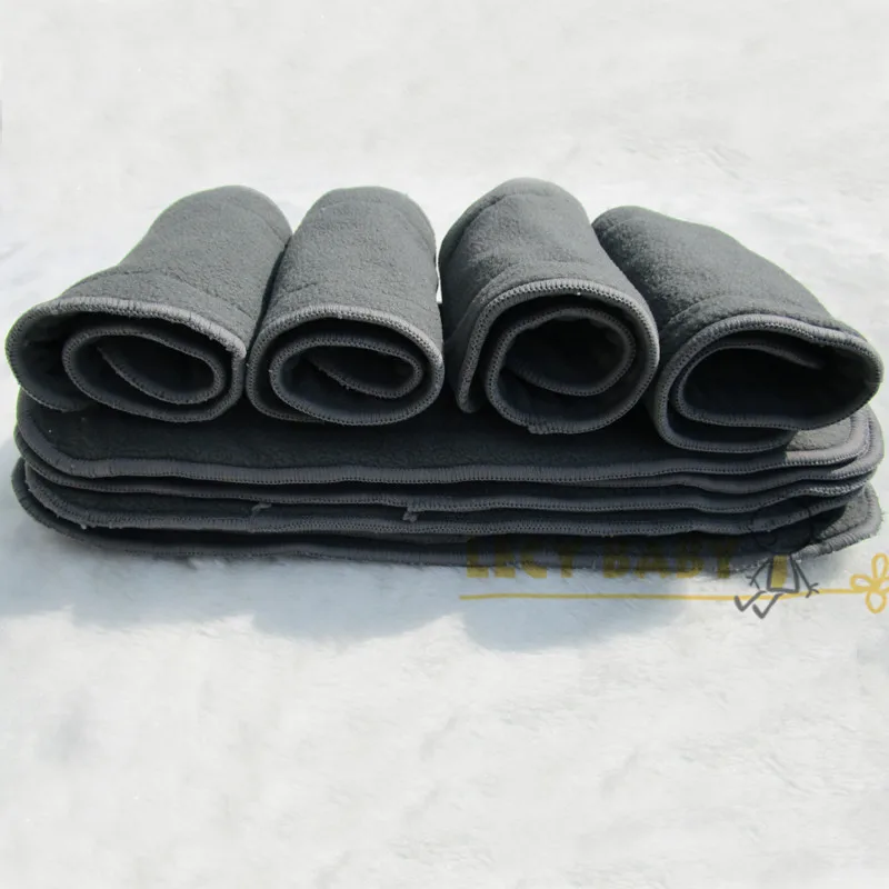 5pcs/lot New Arrival Reusable Soft and Breathable Bamboo Charcoal