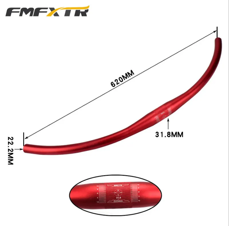 FMF, руль для велосипеда, алюминиевый сплав, Аксессуары для велосипеда, MTB, руль для велосипеда, руль для шоссейного велосипеда, многоцветные, 620*31,8 мм