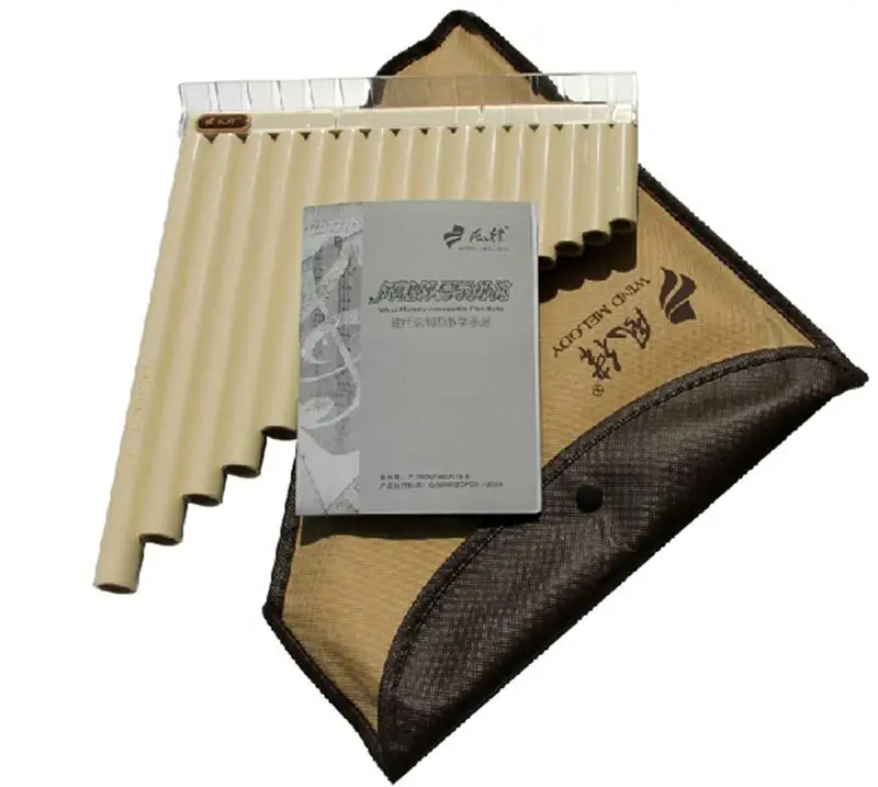 Pan font b Flute b font 16 Pipes ABS Wind Instrument Panpipe C font b Key