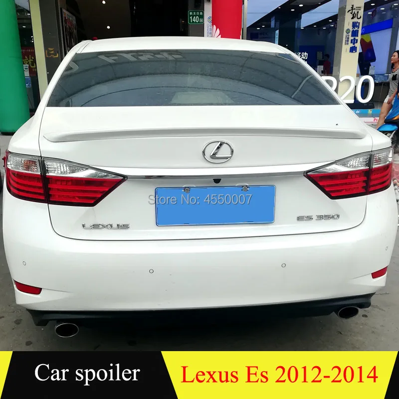 Спойлер для Lexus ES250 ES350 спойлер из АБС материала заднего крыла автомобиля ES300 2012 2013