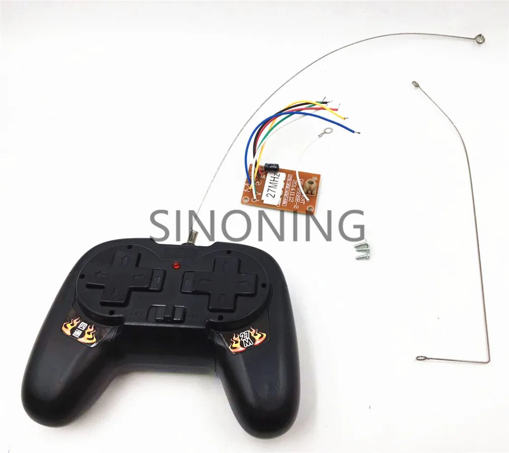 

8 buttons 4CH remote control with receiver board 27Mhz for DIY SN-RM9