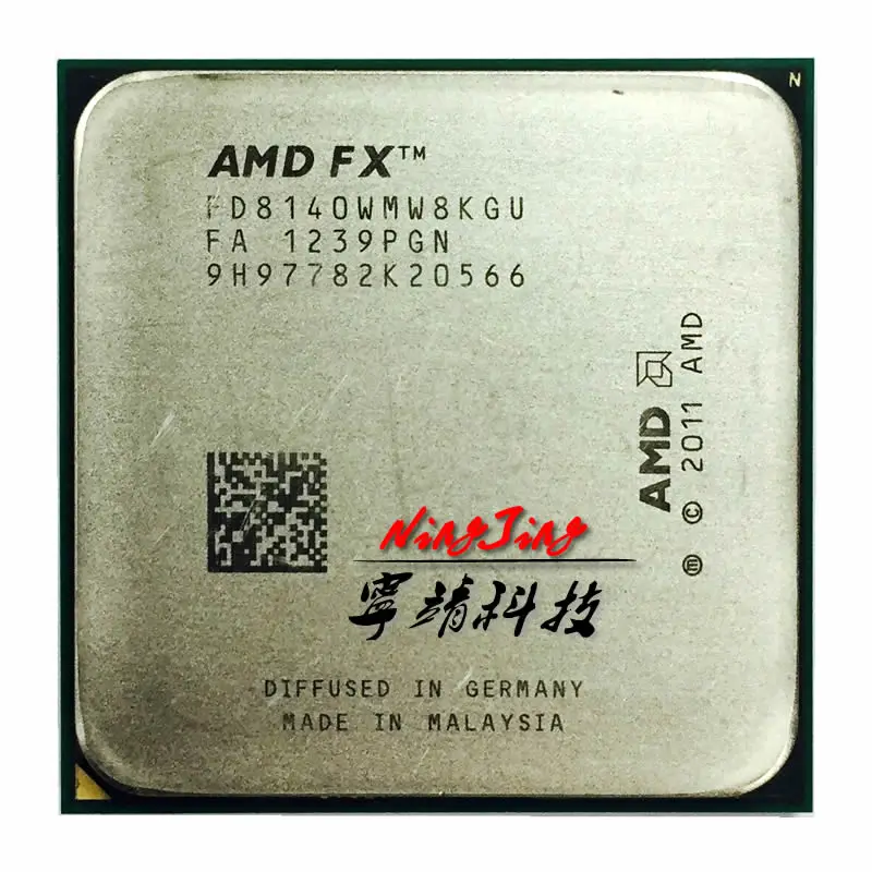 

AMD FX-Series FX-8140 FX 8140 3.2 GHz Eight-Core CPU Processor FD8140WMW8KGU Socket AM3+