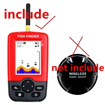 

Wireless Fish Finder Echo Sounder Waterproof Fishfinder FOR xj01 fish finder body without sensor