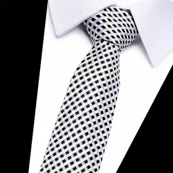 Оптовая продажа Галстуки дизайнеры Мода Dot Полосатый галстук в клетку свадебные бизнес вязаный жаккардовый галстук см 7,5 галстук для