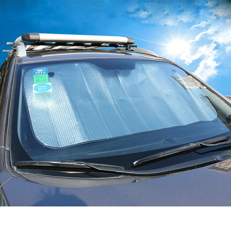 

SHDLIFE Car Windshield Sunshade Front Rear Window Sun Shade Visor Film Covers Back UV Protect Reflector Auto Accessories 130cm