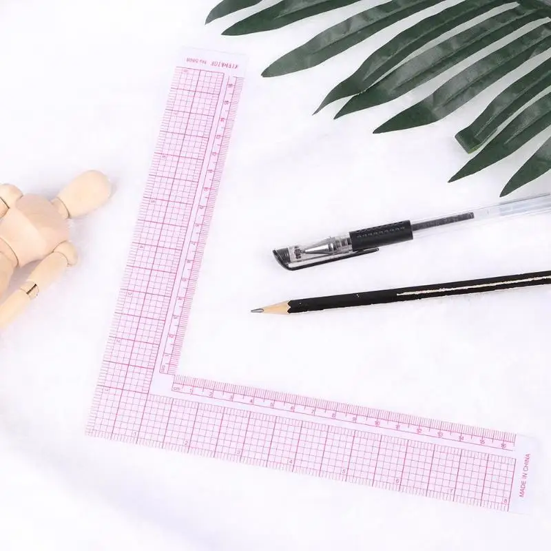 

Sewing Patchwork Quilting Ruler Cutting Craft Scale Rule Drawing Supplies Sewing Tools for DIY Craft Cutting Cloth Ruler Scale