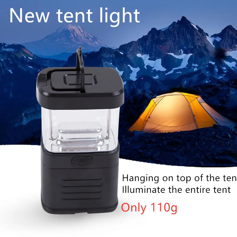 

2019 Outdoor tent lighting Lamp camping light LED emergency light 110g