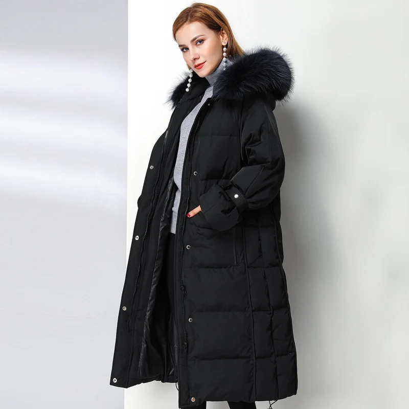Women's White Duck Down Jacket 2019 Winter Coat