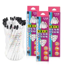 Треугольники рычаг сцепления коррекции осанки карандаш hb 2 h дети школьник токсичных треугольные карандаши записи 12 шт./упак., 36 шт