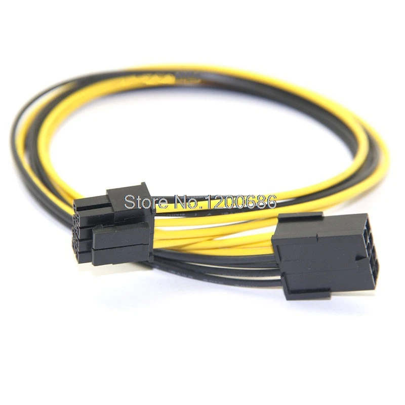 8 дюймовый 20 см Molex P УДЛИНИТЕЛЬ проводов контактный PCI Express на контактов (6 + 2) 18awg Pci e