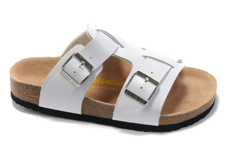 2019 г. Новое поступление Birkenstock 807 Летние сандалии унисекс на плоской подошве обувь