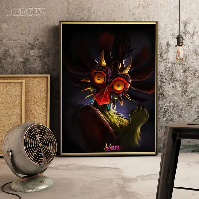 Cartazes e impressões nórdicos jogos de anime onmyoji aoandou minamoto  pintura em tela quadros de arte da parede crianças quarto decoração para  casa - AliExpress