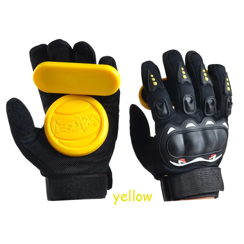 Skateboard Longboard Slide Gloves With Slider Professional Protective Gloves For Skating