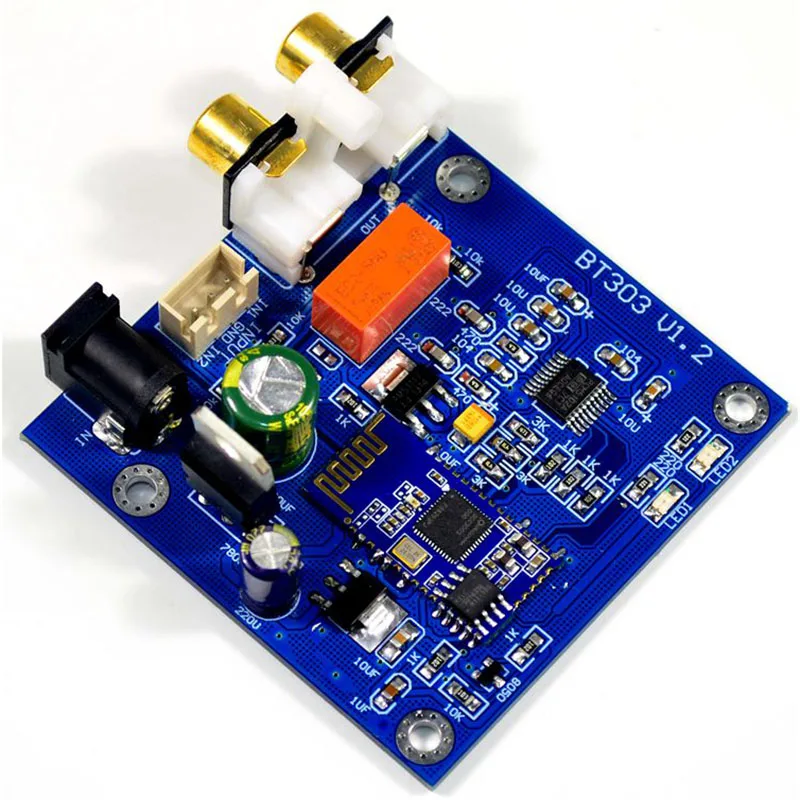 QCC3003 Bluetooth 5.0 Module With PCM5102 DAC Support A2DP ,AVRCP,HFP,AAC,I2S For Amplifier DC12V