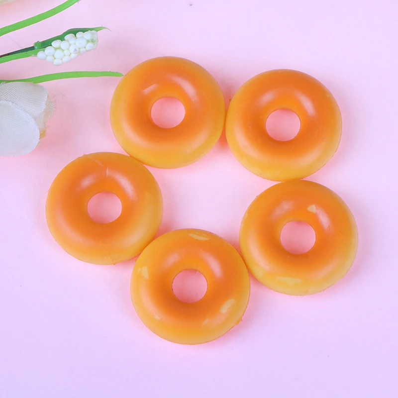 5 шт./лот аксессуары для кукольного домика 1:12 весы из смолы пончик Kawaii DIY ремесло