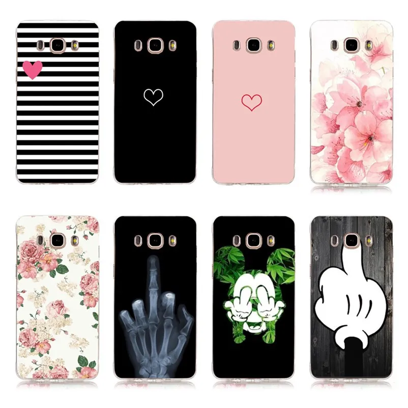 

Phone Case For Samsung Galaxy J5 2016 J510F Soft Silicone TPU Cartoon Protector Cover Cases For Samsung J3 A3 A5 2016 Bumper
