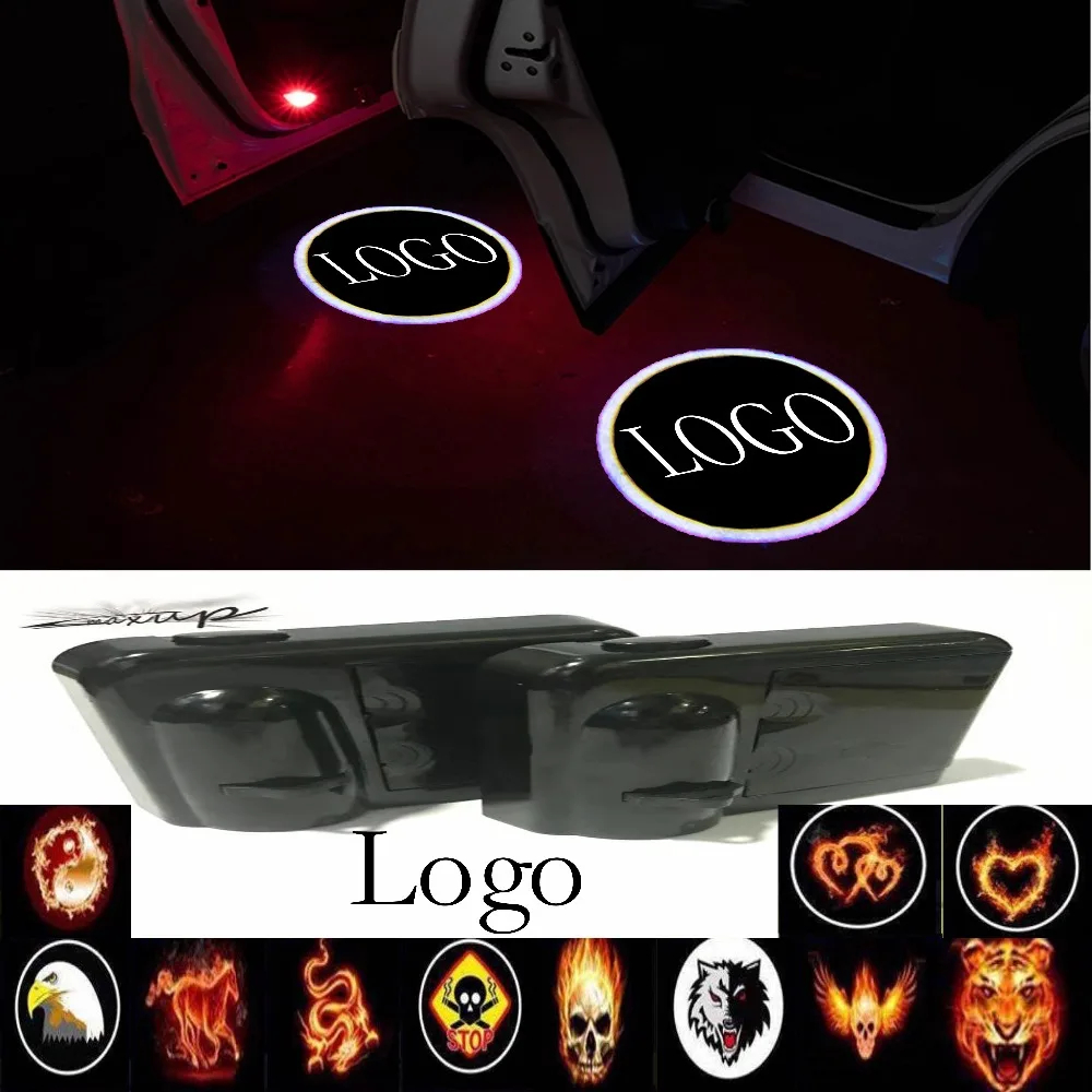 Maxup 2pcs Battery Universal High end Logo Car door Welcome light Wireless Reflector lamp Laser Numerous choices Various styles |