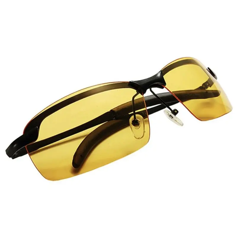 Мужские поляризованные солнцезащитные очки для вождения, очки ночного видения, очки для уменьшения бликов - Цвет оправы: NO.A