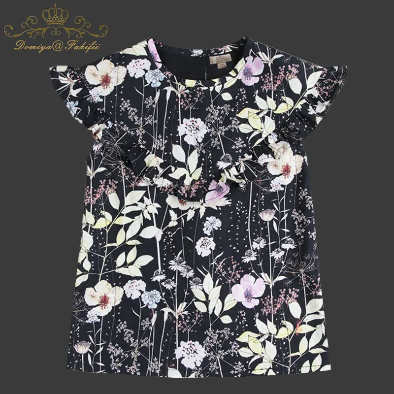 Girls Tops Summer 2018 Brand Children T shirts Clothes For Kids Tee Shirt Fille 100% Cotton Flower Print Baby Clothing Infant Girls Tops Summer 2018 Brand Children T shirts Clothes For Kids Tee Shirt Fille 100% Cotton Flower Print Baby Clothing Infant