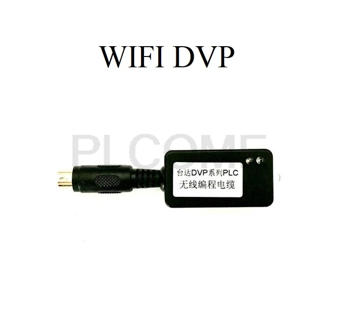 

Wireless Programming Adapter for Delta DVP PLC Replace USB-DVP USBACAB230 Cable, Local LAN WIFI or Remote WAN control