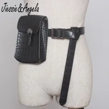 Jiessie& Angela Модные женские поясные сумки высокого качества поясная сумка Женская Ручная сумка длинная поясная сумка для IPhone сумки