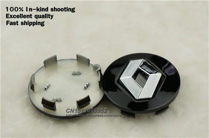 Jieao2021 57mm Black Renault Wheel Center Hub Caps 8200043899 Jieao2021 57mm Black Renault Wheel Center Hub Caps 8200043899
