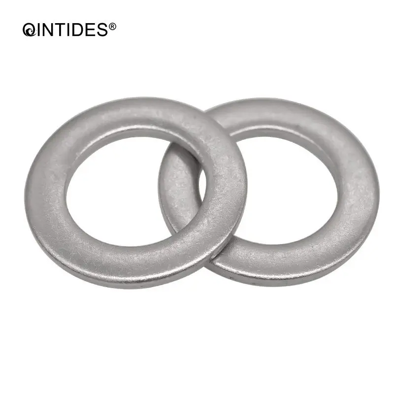 Qinstindes M1.6-M18 простые шайбы маленькая Серия продукта ранг узкая плоская прокладка 304 нержавеющая сталь маленькая в форме шайбы M2 M6 M8 M12