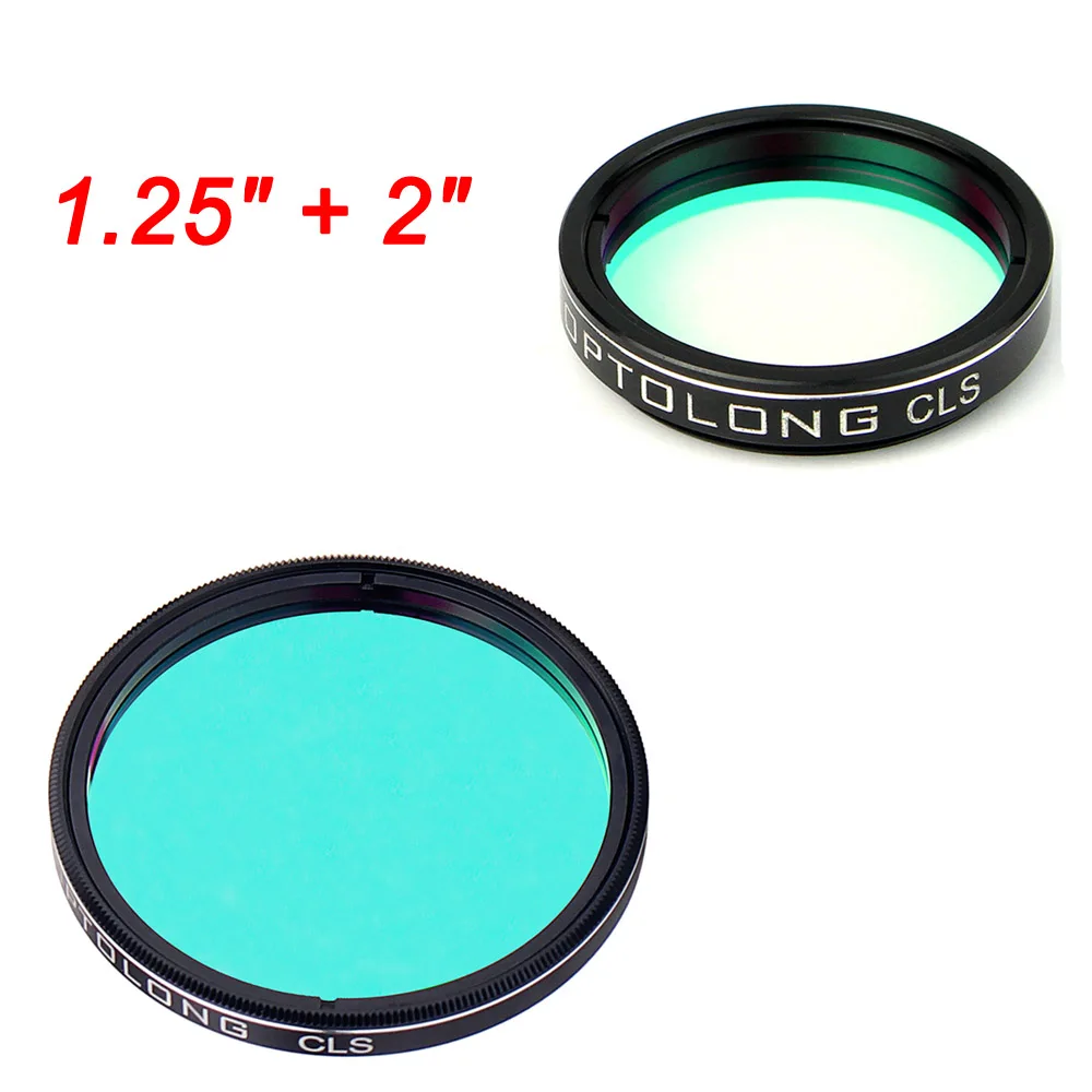 

OPTOLONG 1.25" + 2'' CLS Filter for Telescope Monocular Astronomy City Light Pollution Broadband Filter Photography