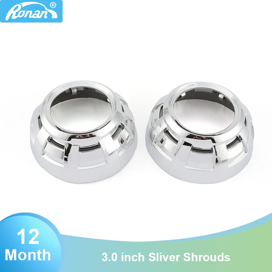 

High Temperature Resistant masks 3.0inch For Koito Q5 HID biXenon projector lens WST Car Headlights shrouds heatproof cover