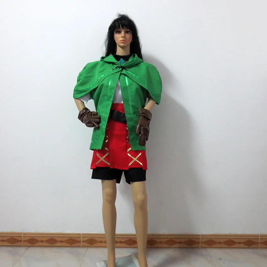 Il Costume Cosplay Dell'Uniforme Di Halloween Del Collegamento Femminile Delle Stelle All-Stars Di Hyrule "Personalizza Qualsiasi Dimensione