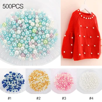 

Crystal Bead Crystal Mud Materials Crystal Rice UV 500pcs/Set Rainbow No Hole Loose Beads Epoxy Colorful Fish Beads for Slime