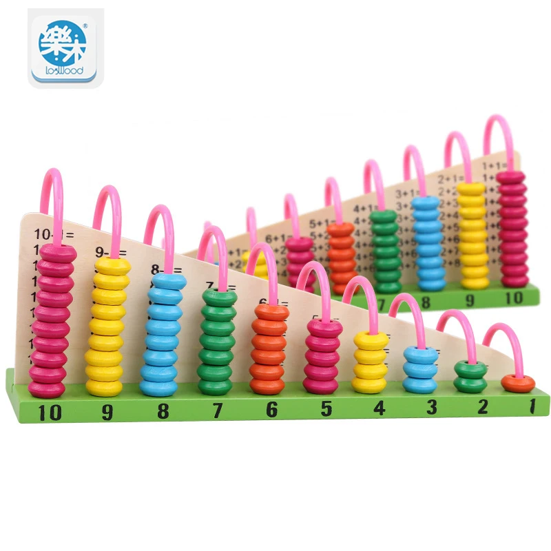 Melissa And Doug Abacus Toyvian Wooden Abacus For Kids - 5-Row Math ...