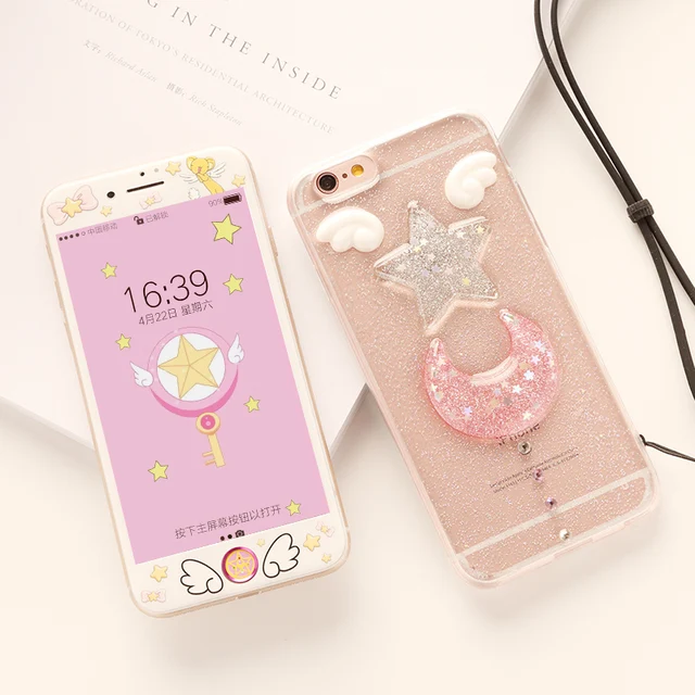 CardCaptor Sakura Clear bing case for iphone 7 7plus for